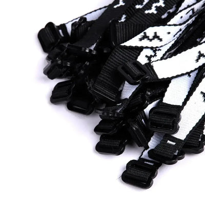 Black WWJD Woven Bracelet