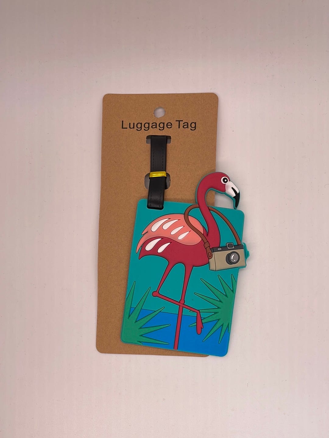 Flamingo Luggage Tag
