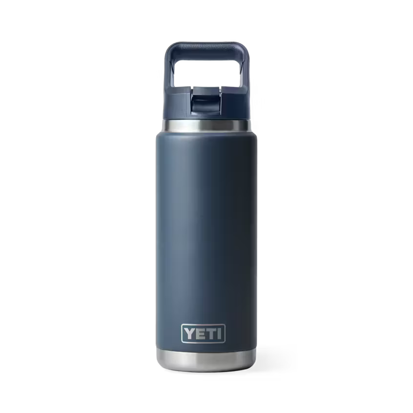 Rambler 26 oz C Straw Bottle Navy