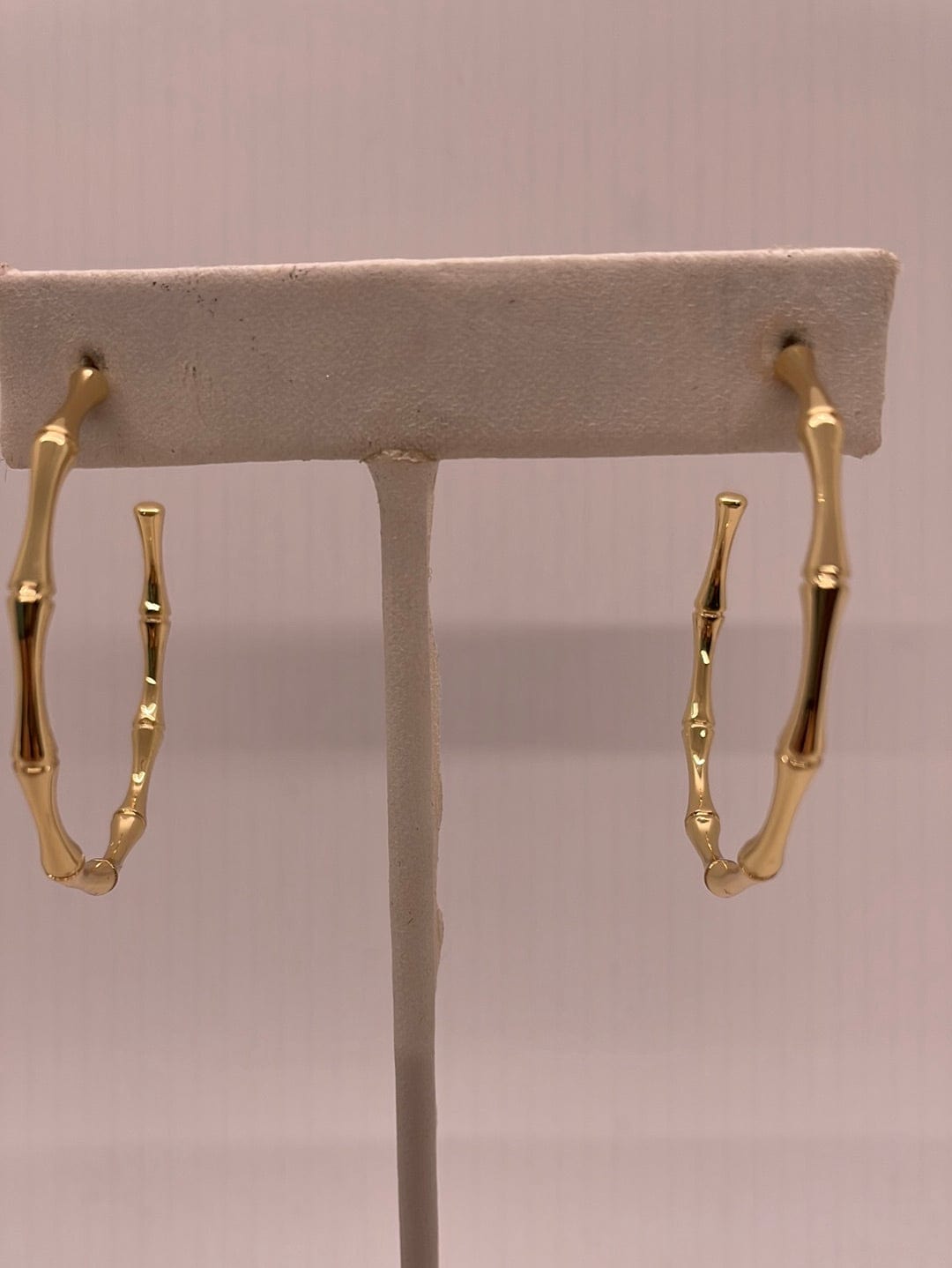 Gold Large Bamboo Hoop