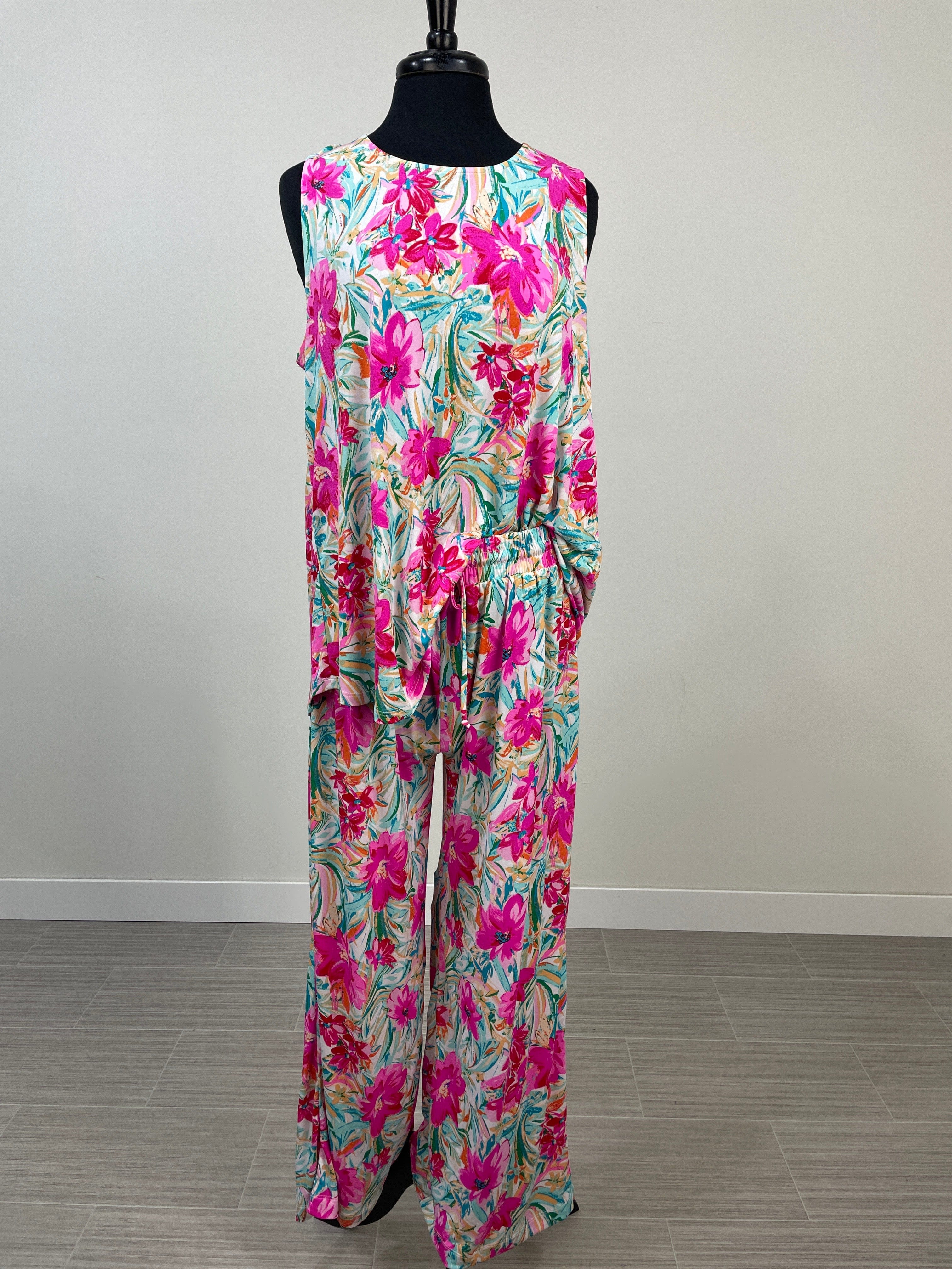 Pink Floral Sunkissed Set