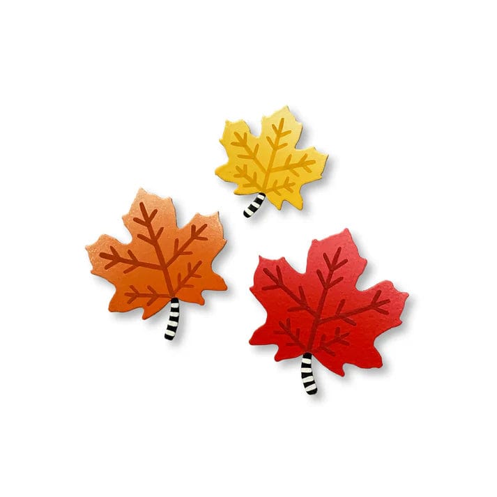 Maple Leaf Magnets S/3