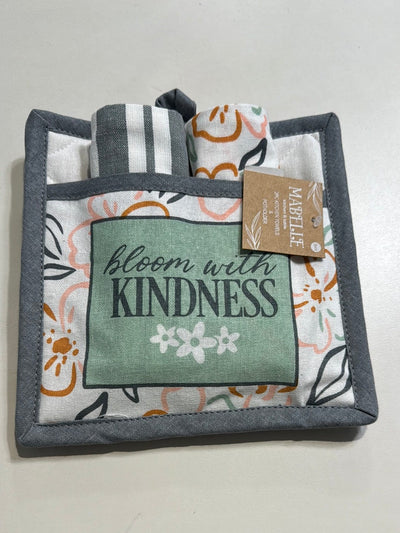 Spring 2pk Towel & Potholder Set