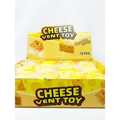 Viral Cheese Cube Squishy Toy