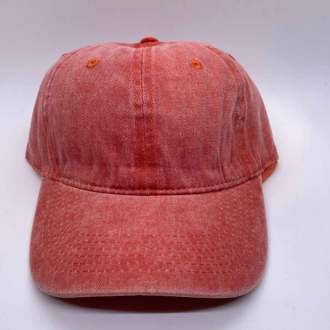Rust Mineral Wash Ballcap