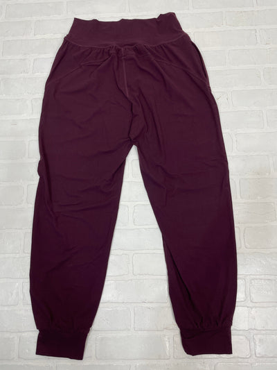 Cassis Butter Fabric High Waist Joggers