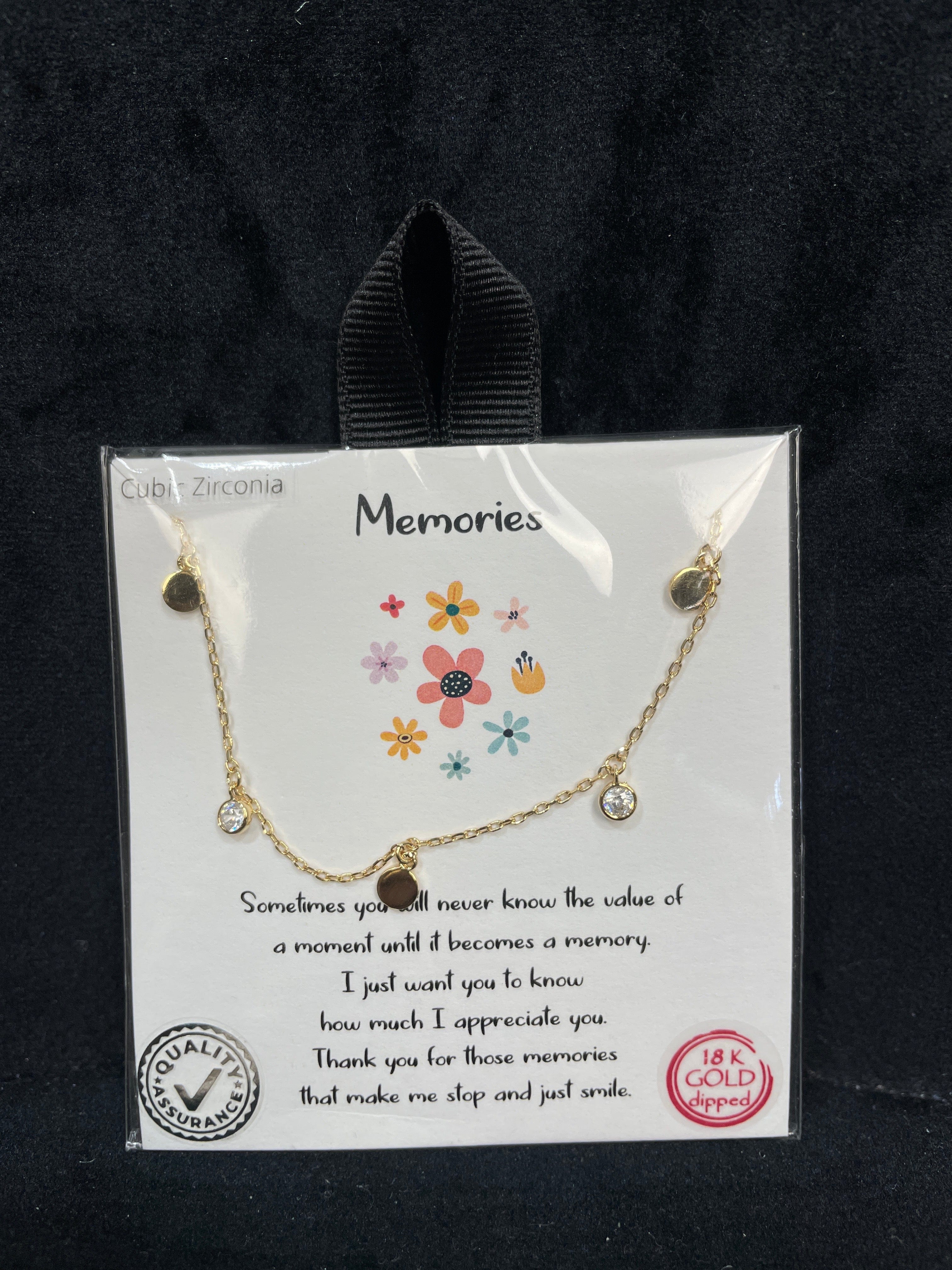 Memories Necklace - Gold