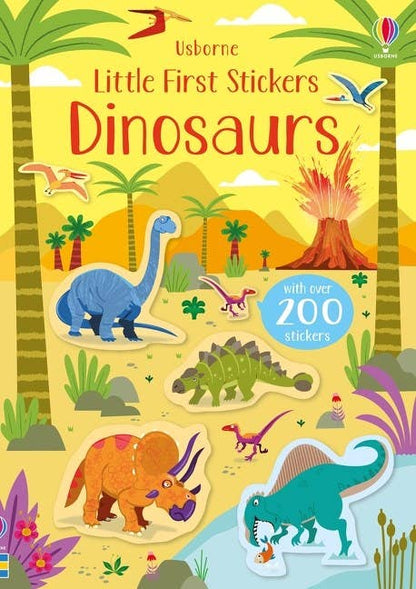 Little First Stickers Dinosaurs : Usborne