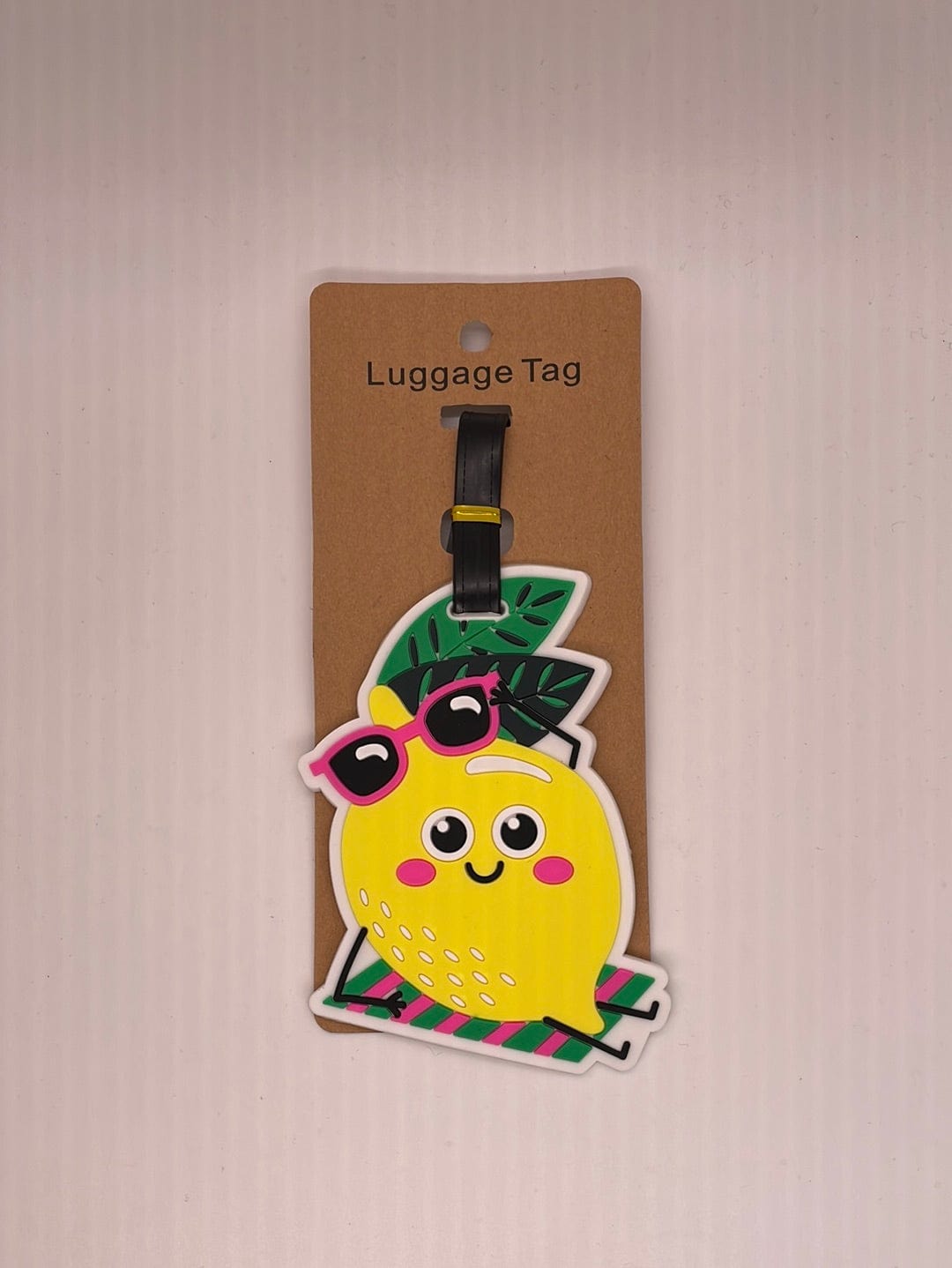 Lemon Luggage Tag