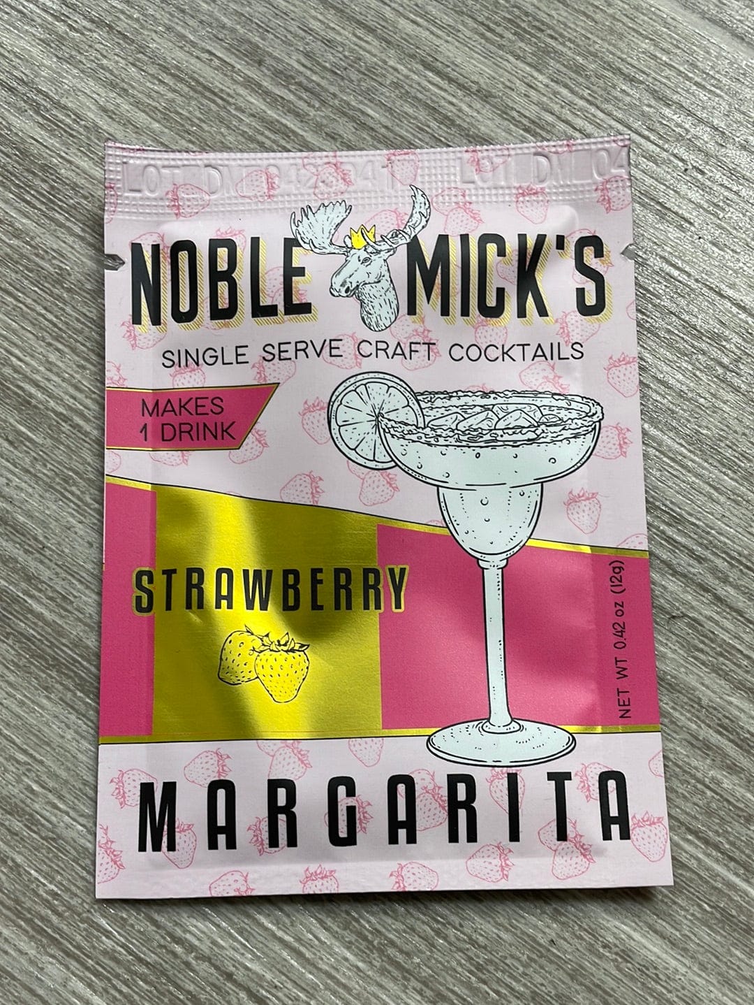 Noble Mick's Strawberry Margarita