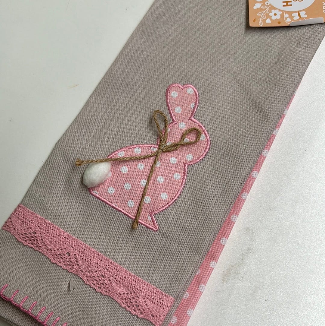 2pc Easter Bunny Kitchen Towel