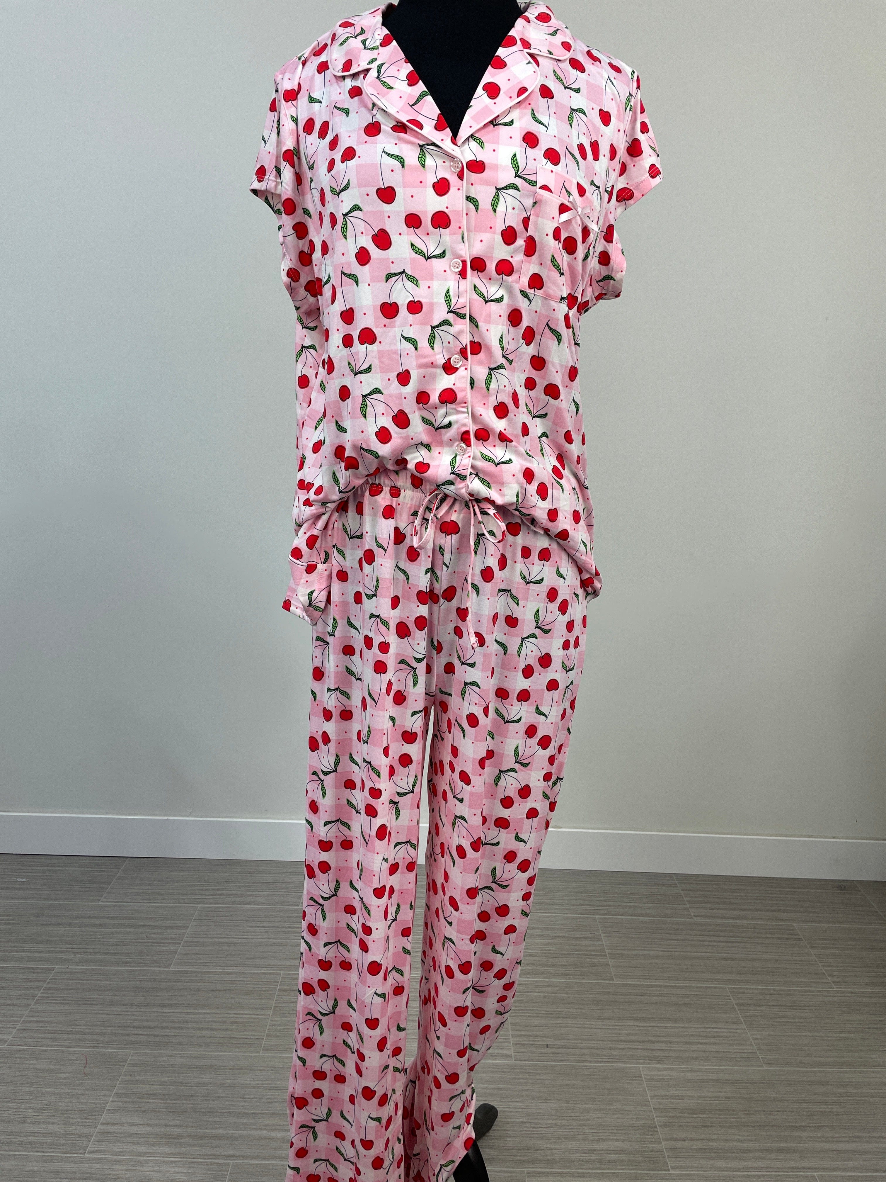 Cherry Hearts Lounge Set