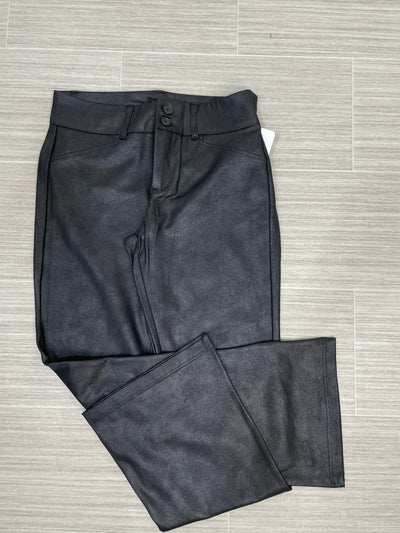 Black Silky Sheen Trouser Pant