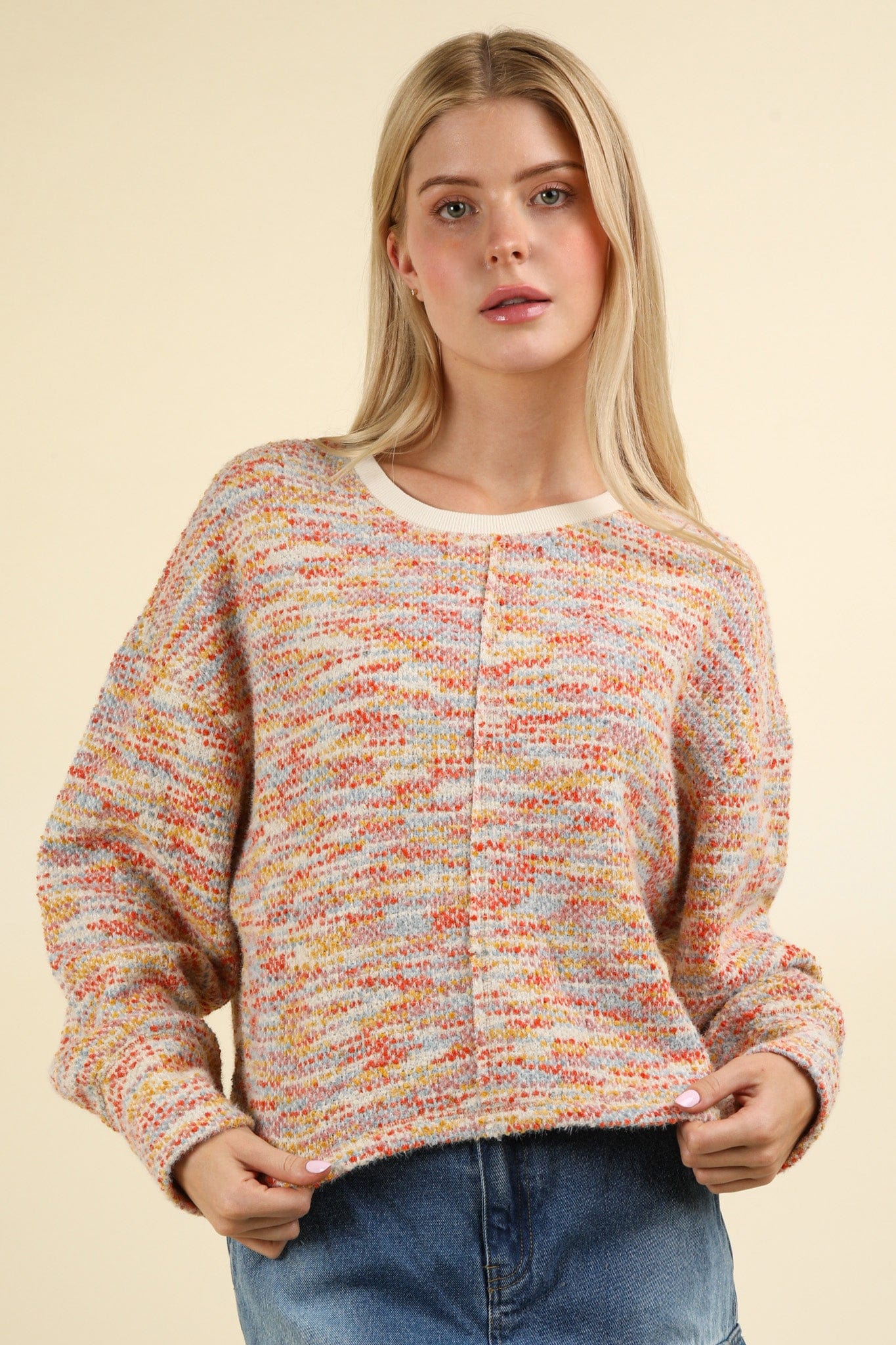 Tomato Mix Sweater