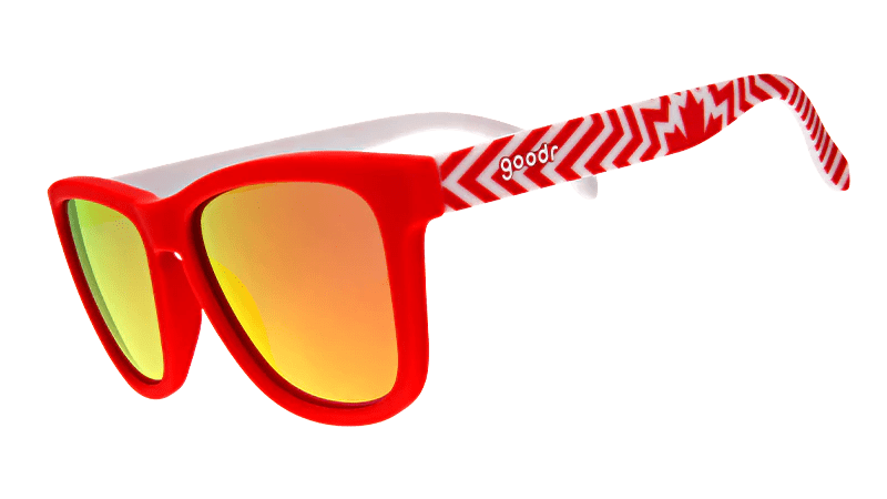 Goodr Royal Canadian Face Mounties Sunglasses