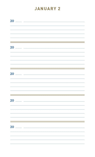 Denim One Line A Day