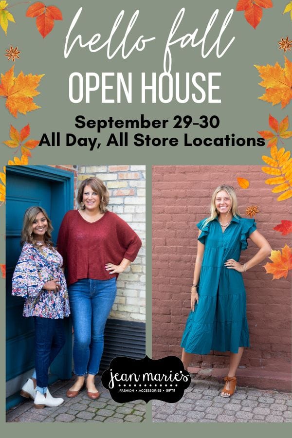 Hello Fall Open House | September 29-30