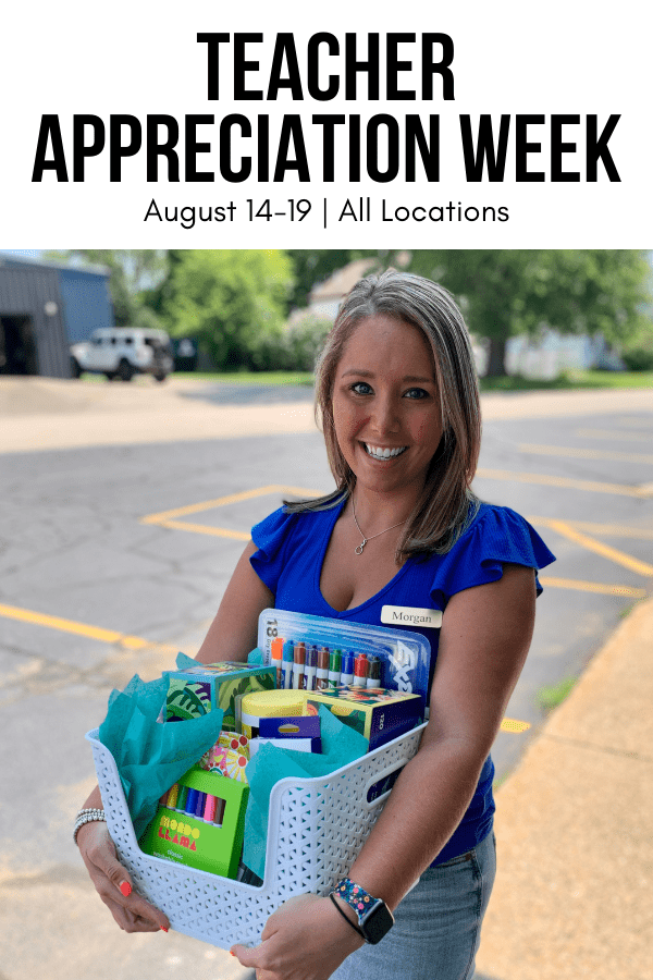 Teacher Appreciation Week | August 14-19