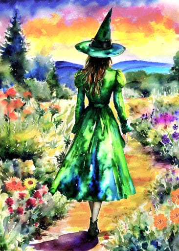 The Green Witch's Journey 500 Piece Puzzle