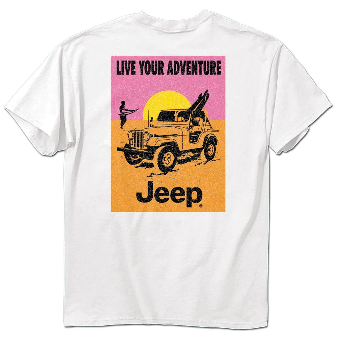 White Jeep Endless Adventure T-Shirt