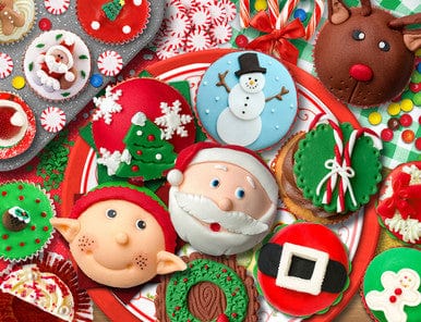 Christmas Cupcakes 500 Piece Puzzle