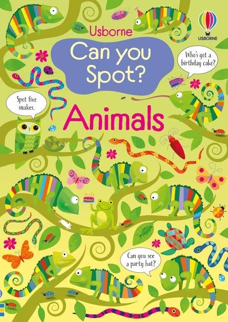 Can You Spot? Animals : Usborne
