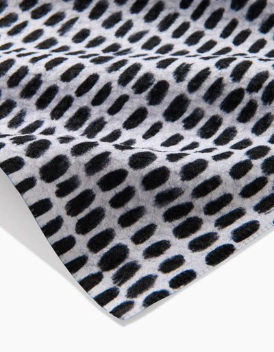 Geometry Dot Dot Dot Fresh Linen Tea Towel