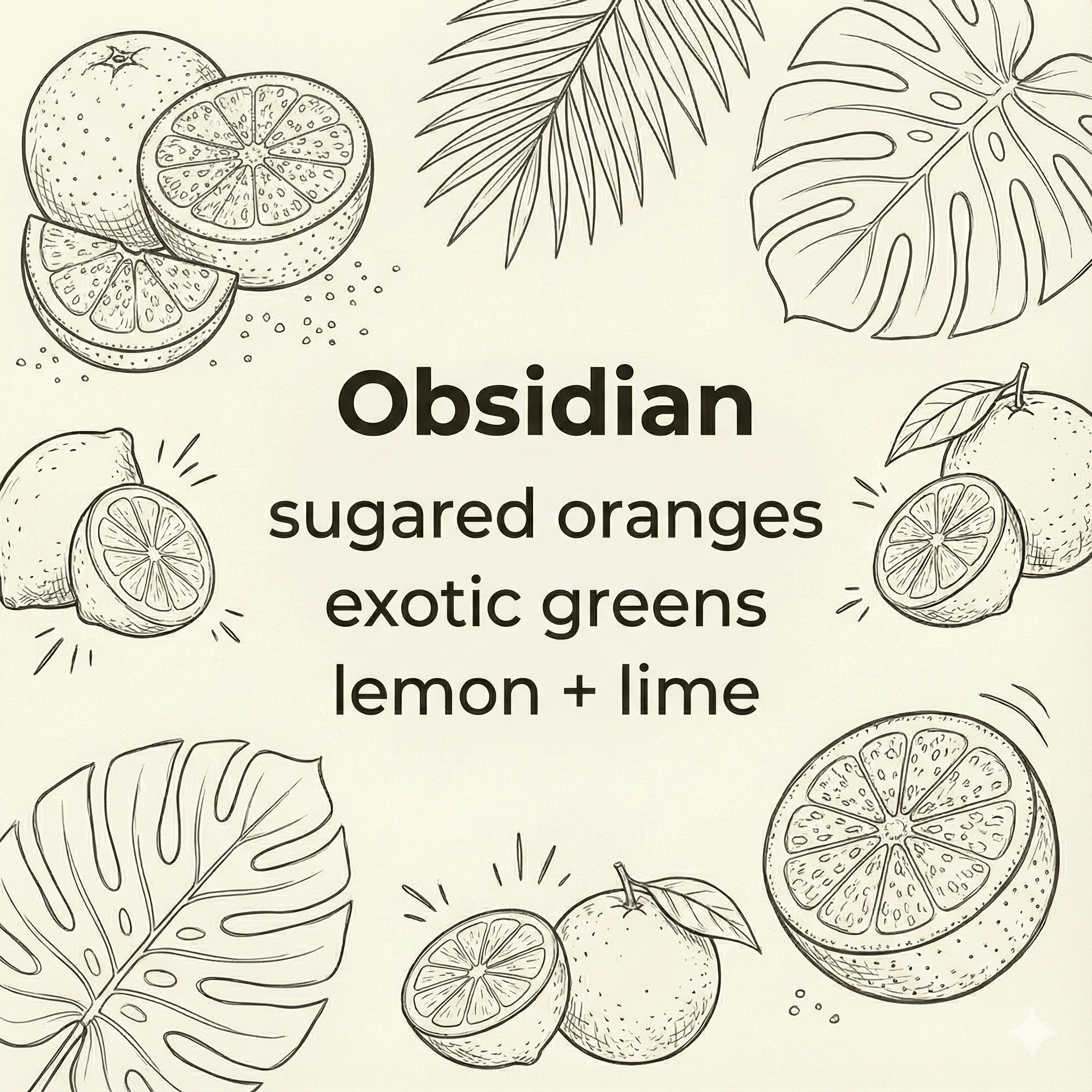 Obsidian Soy Candle 5oz - Natural Small Batch