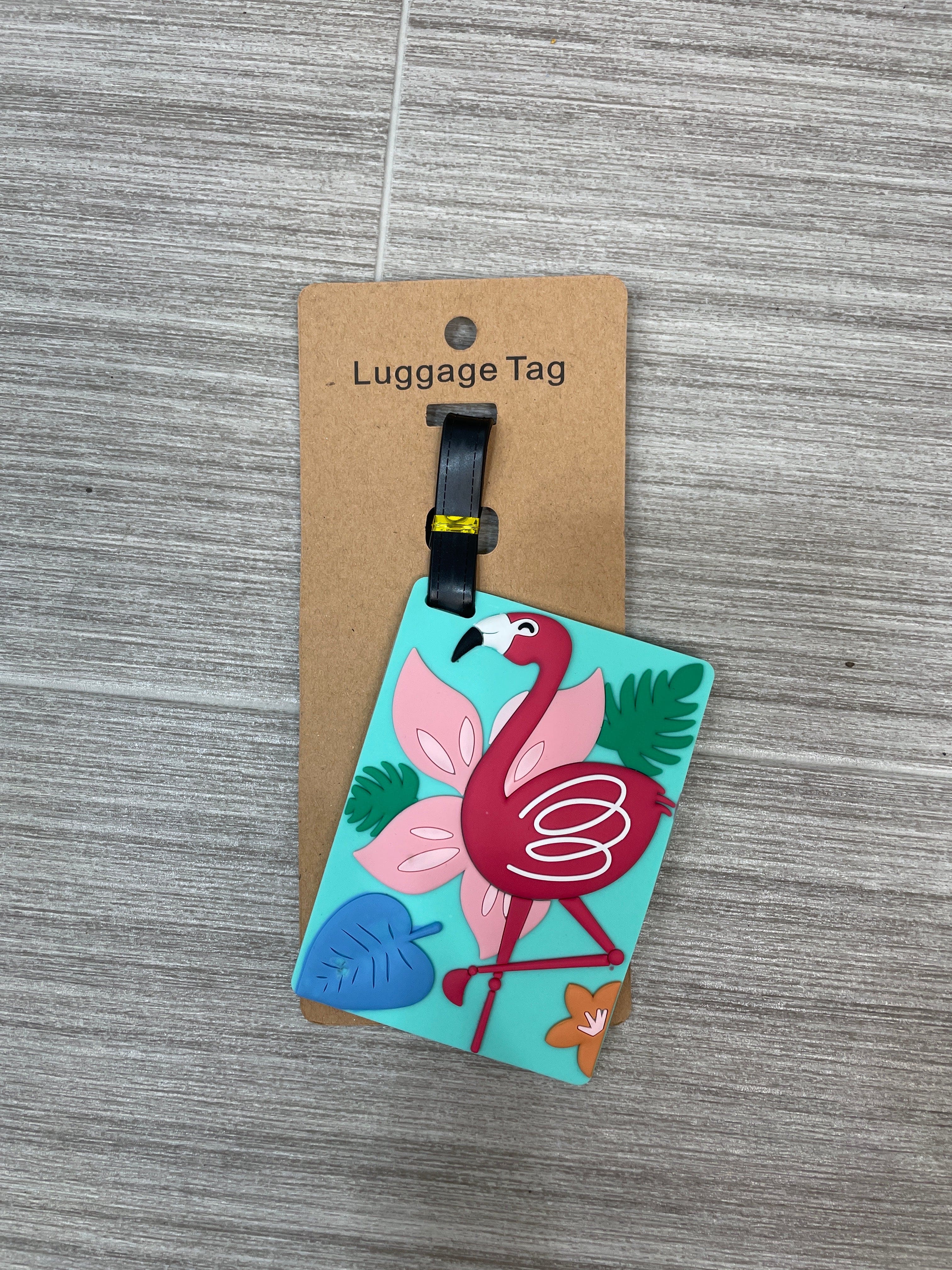 Flamingo Luggage Tags