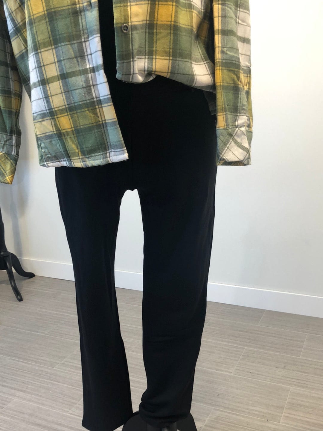 Black Soft Terry Pants
