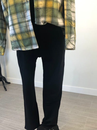 Black Soft Terry Pants