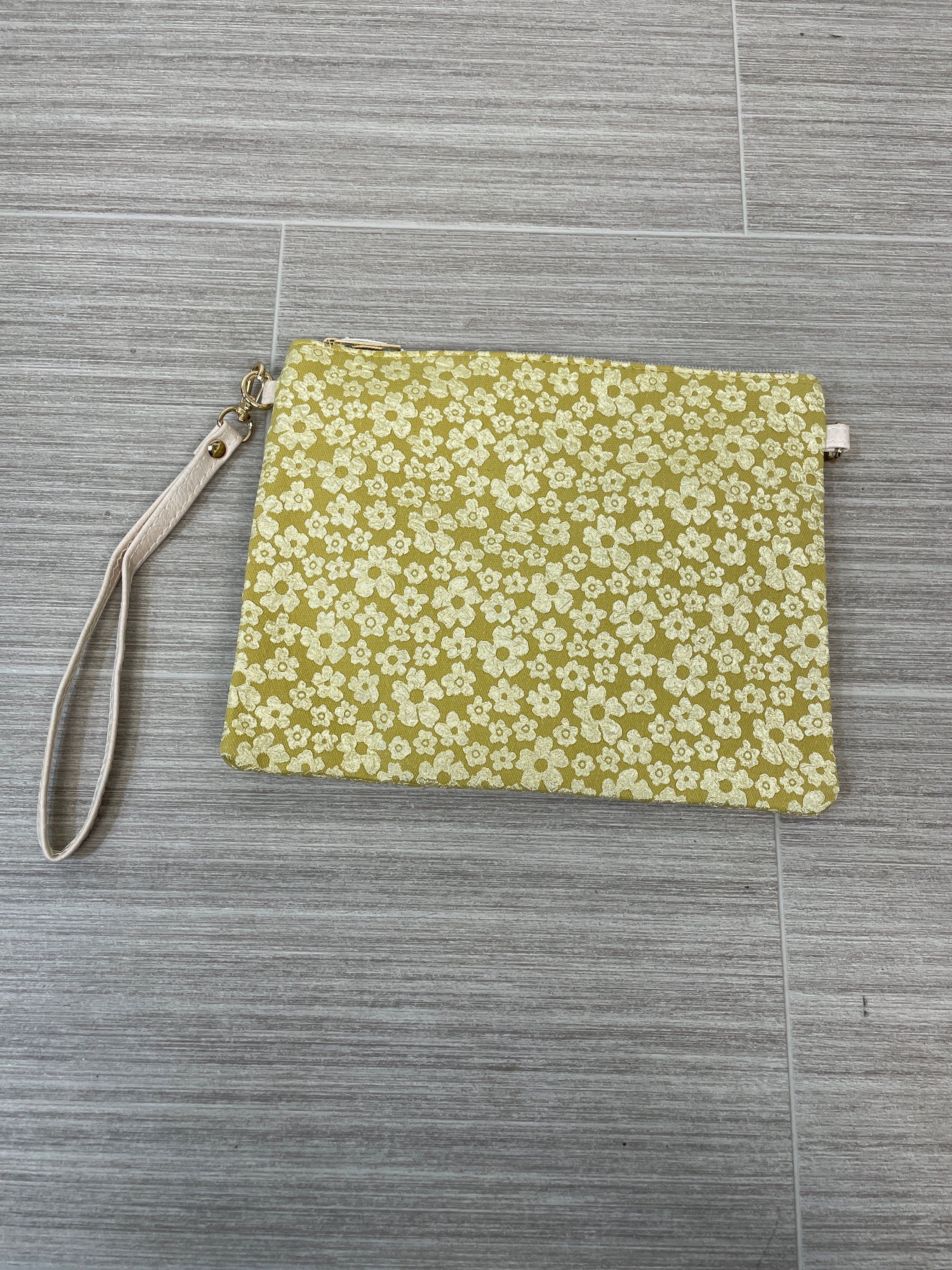 Mustard Floral Crossbody