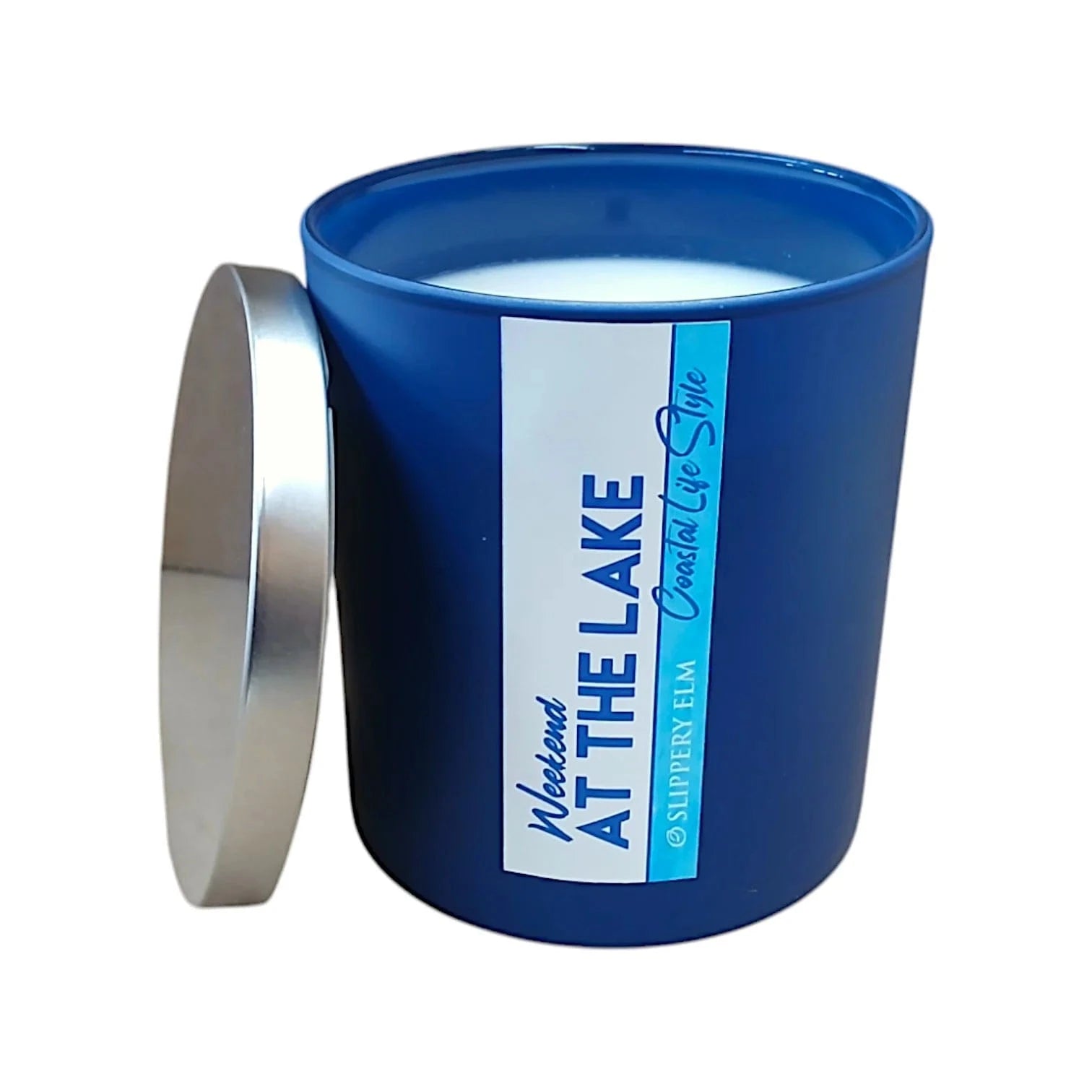 Weekend Lake Glass Jar Candle