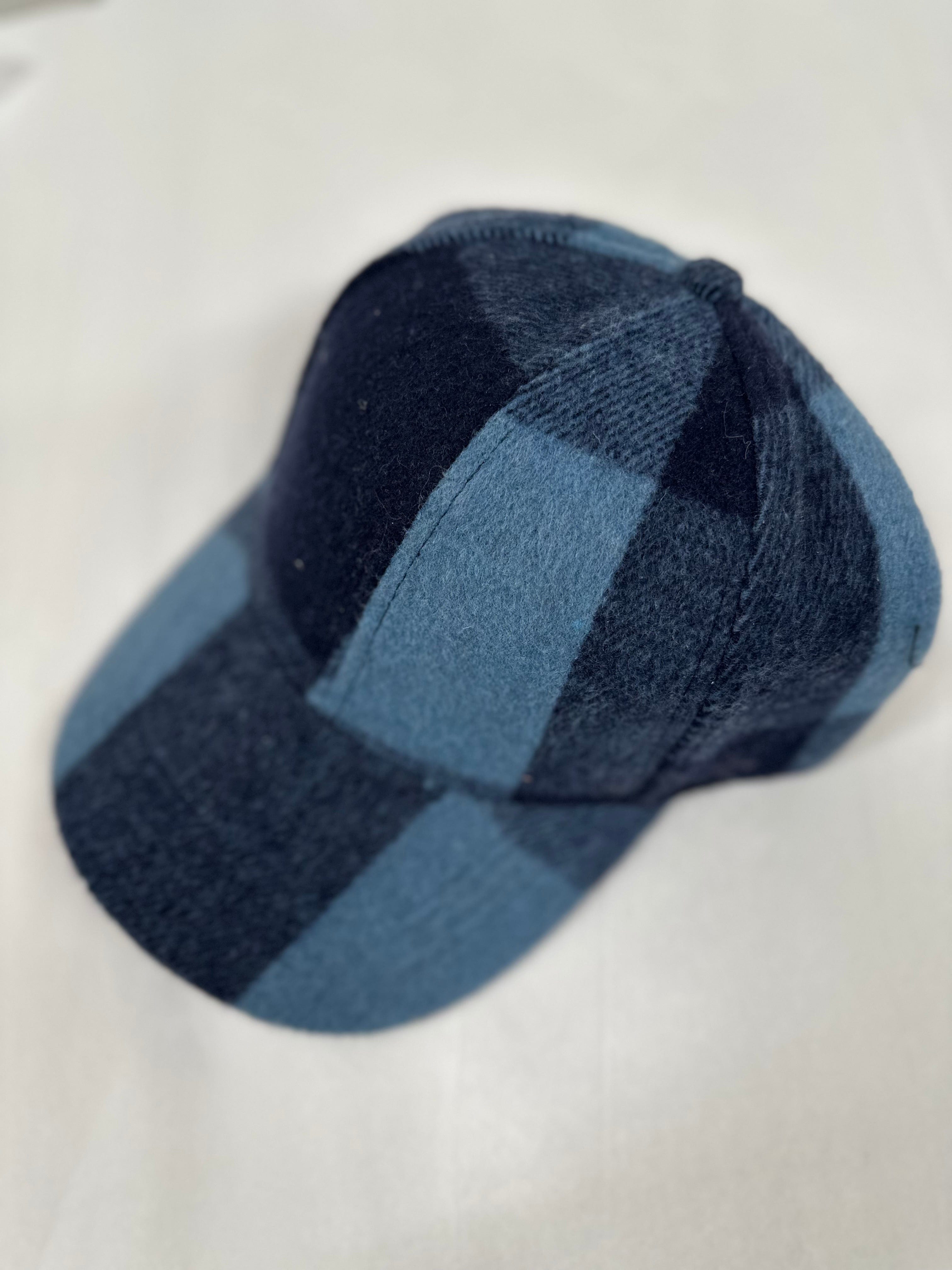 Blue Buffalo Plaid Baseball Cap