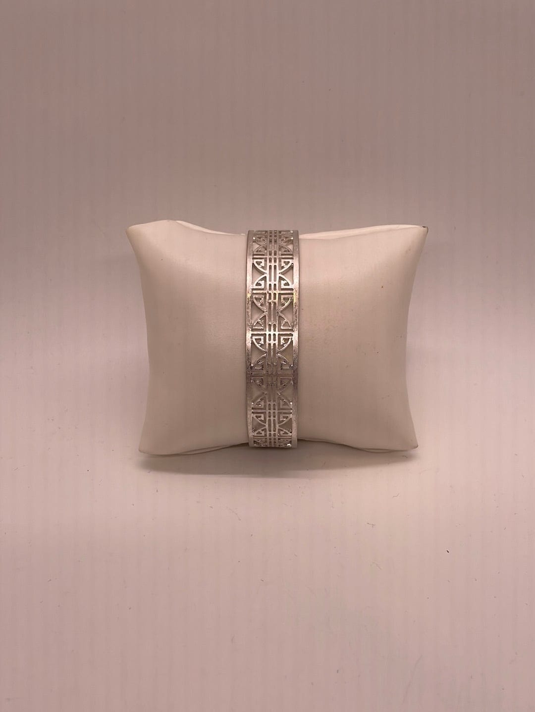 Silver Modern Cuff Bracelet