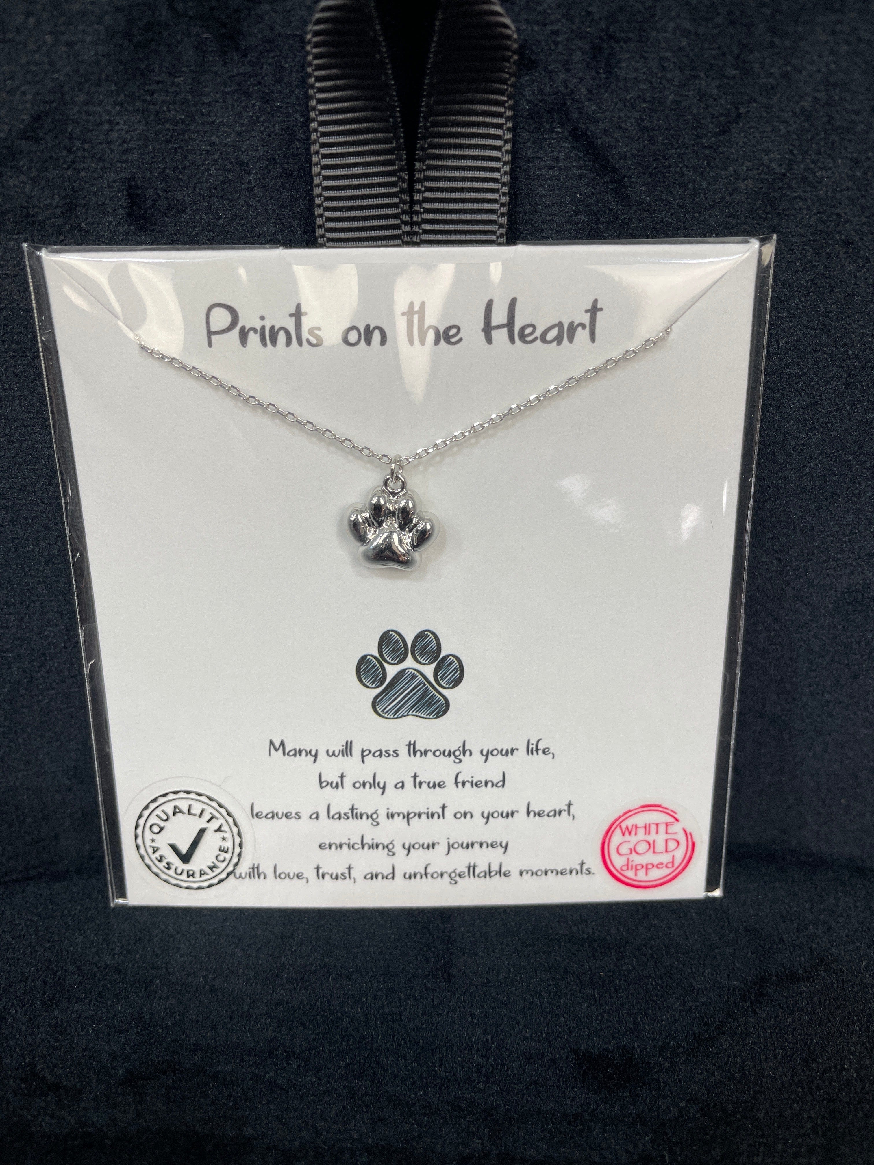 Prints on the Heart - Silver