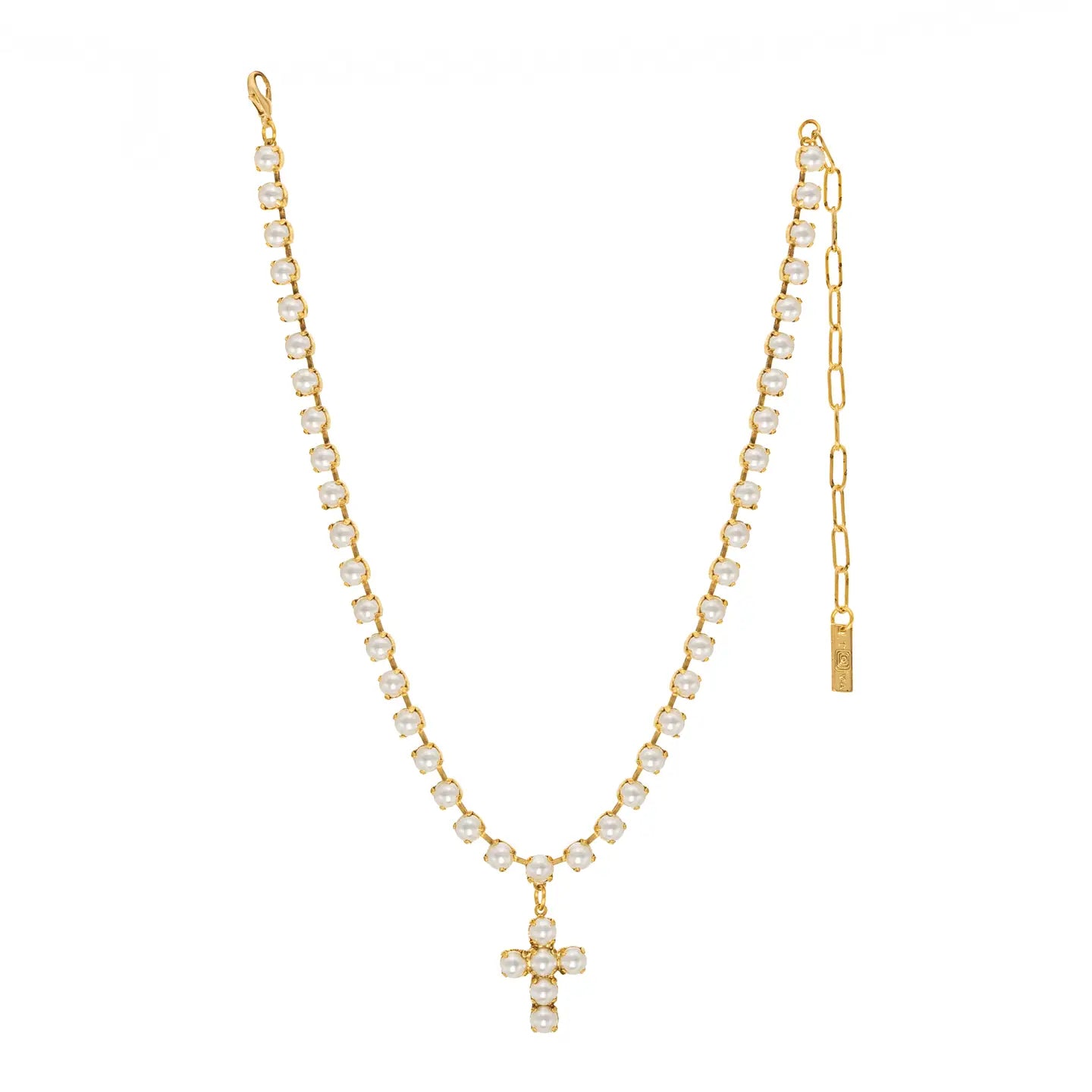 Baby Donatella Necklace: Pearls
