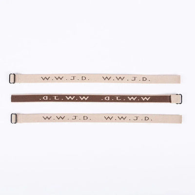 WWJD Bracelet - Tan