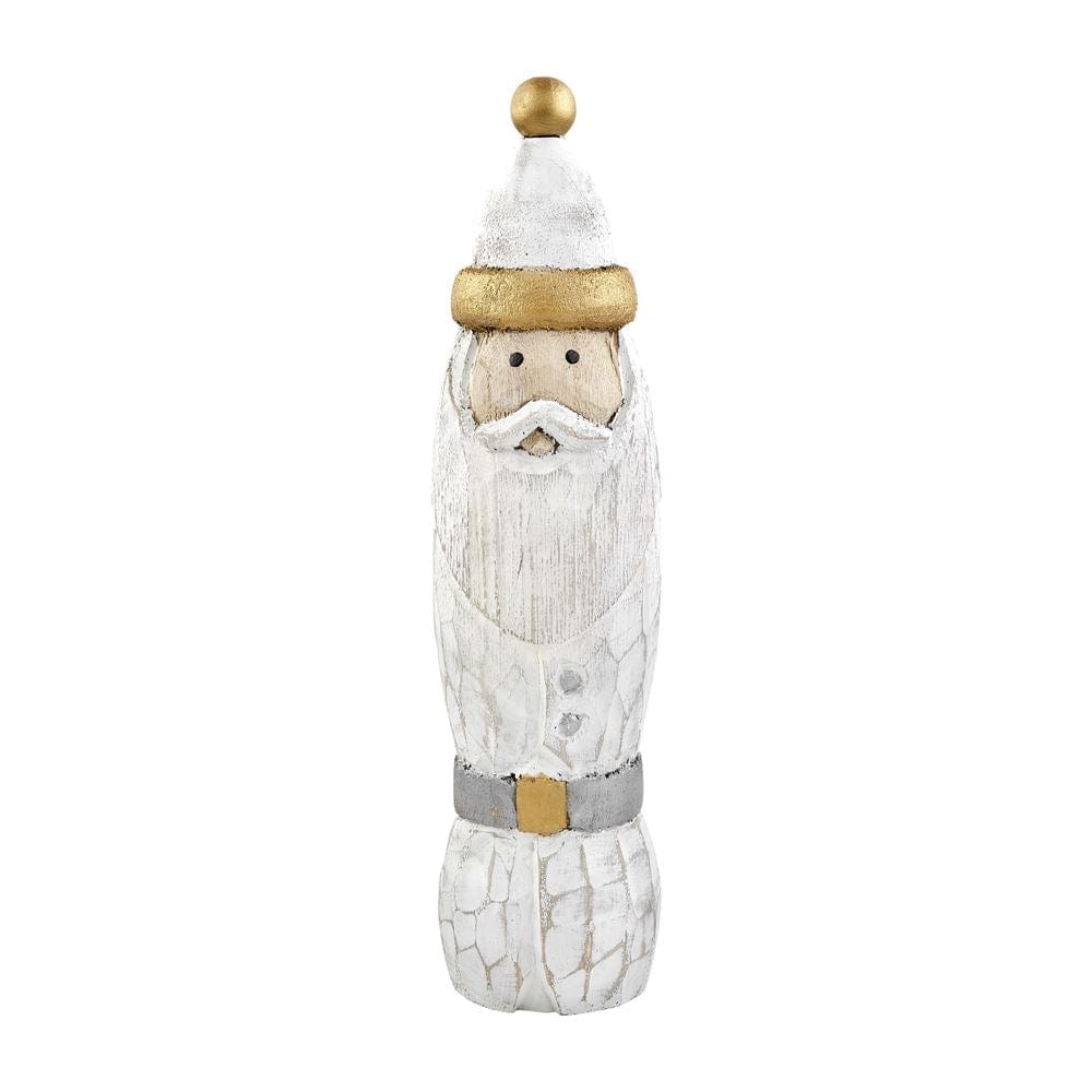 Tall Santa Wood Sitter