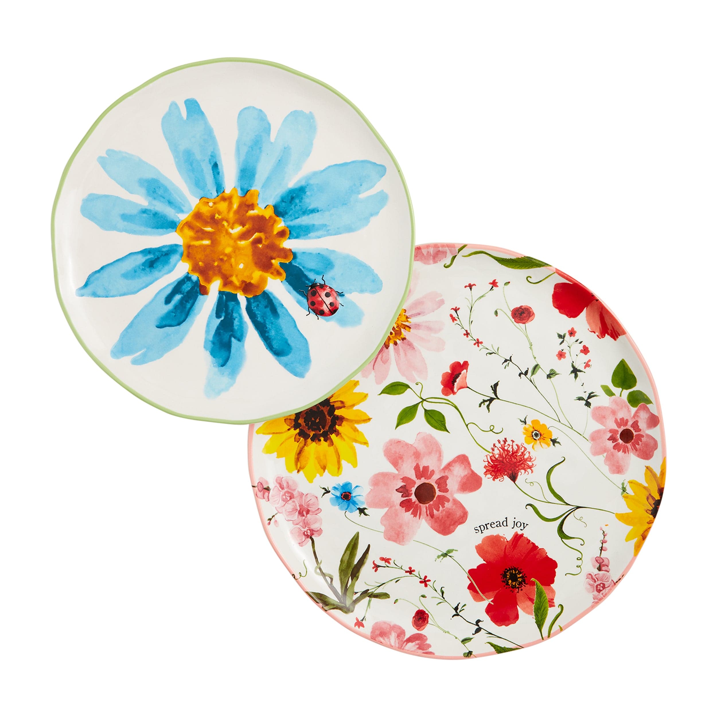 Blue Flower Platter