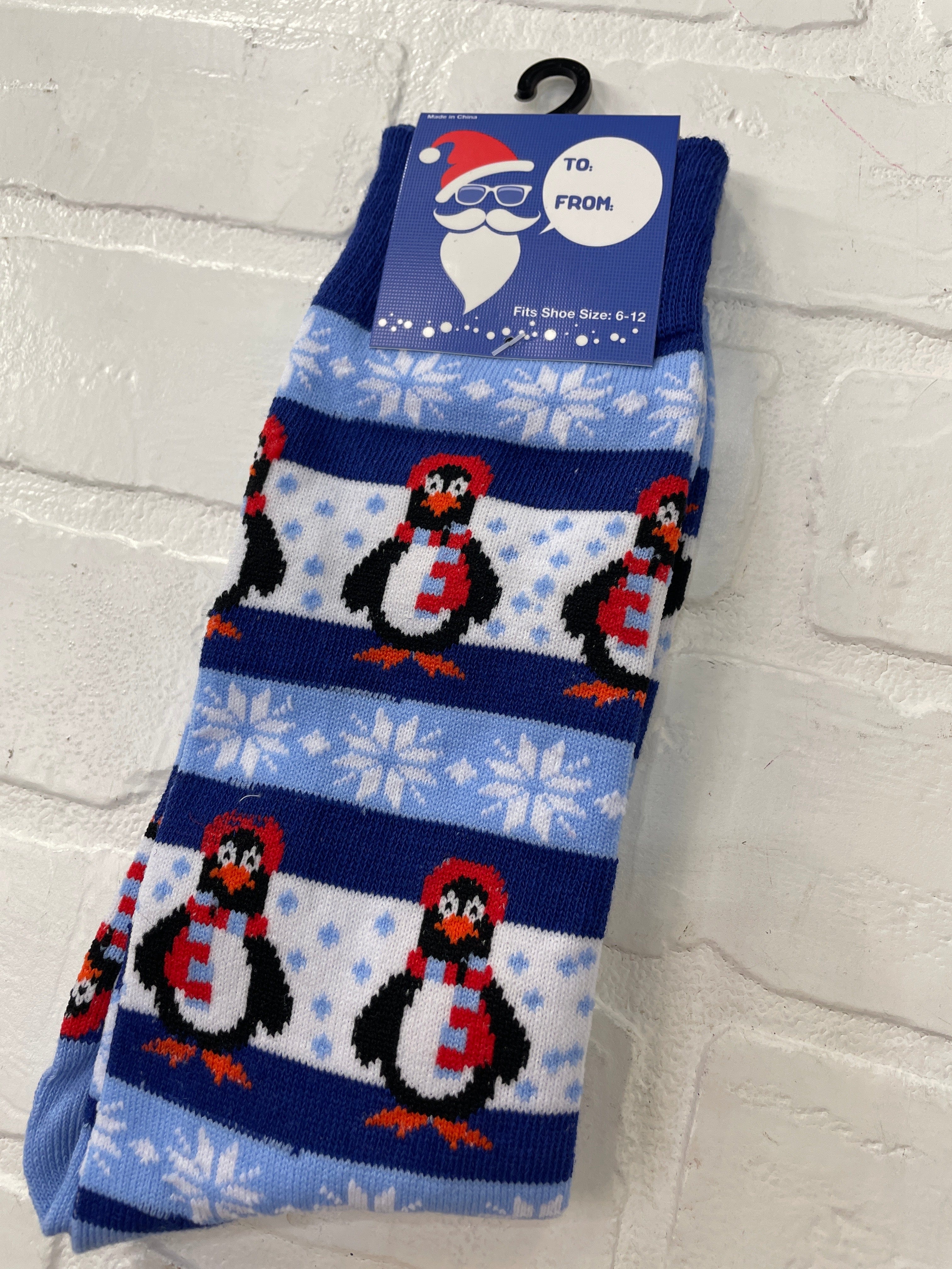 Men's Winter Penguin Socks