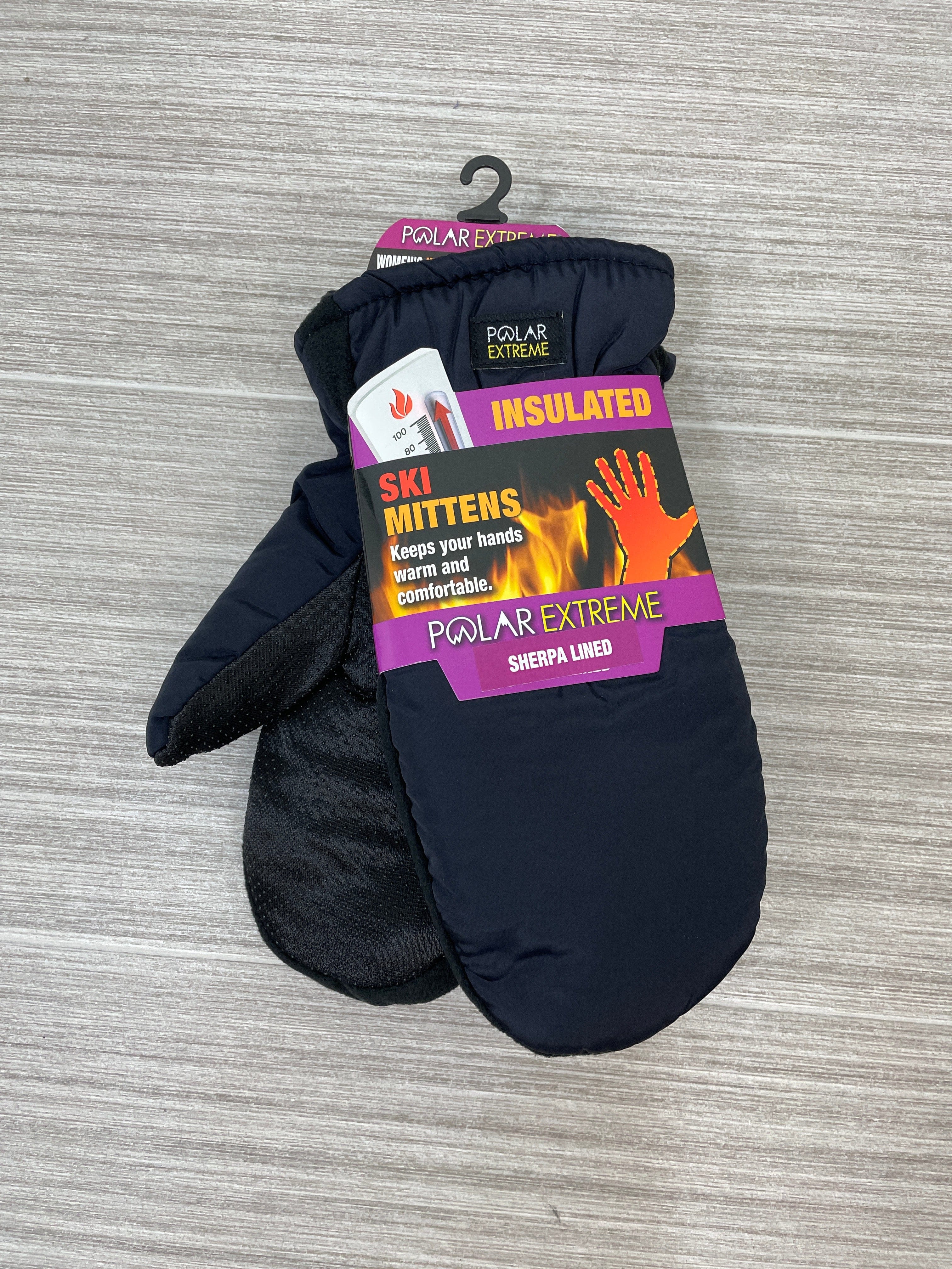PE Women's Navy Ski Glove
