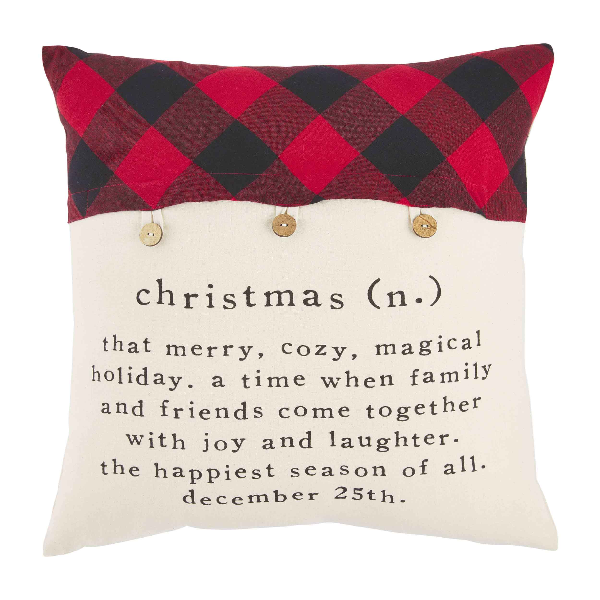 Christmas Definition Pillow