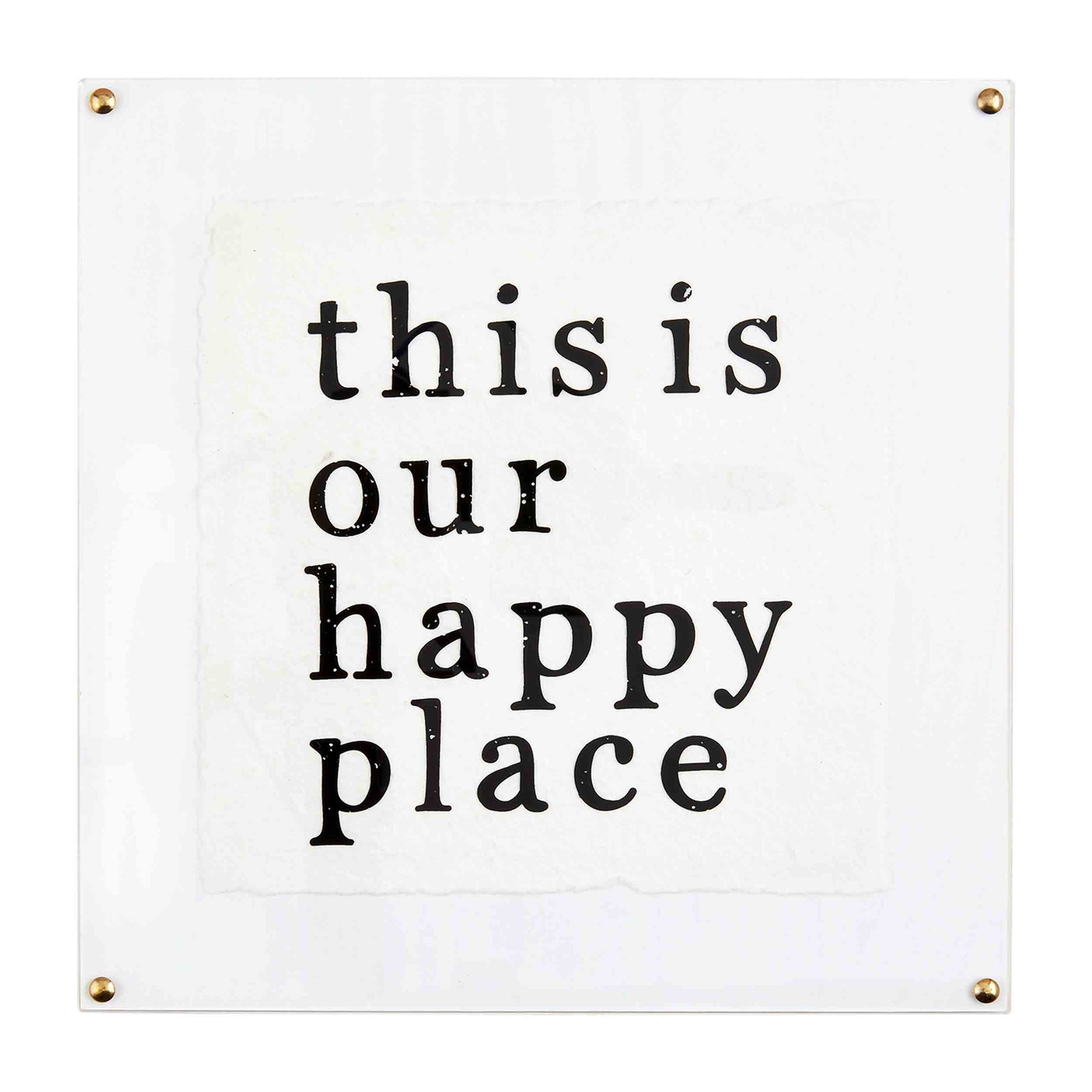 Happy Place Magnetic Block Frame