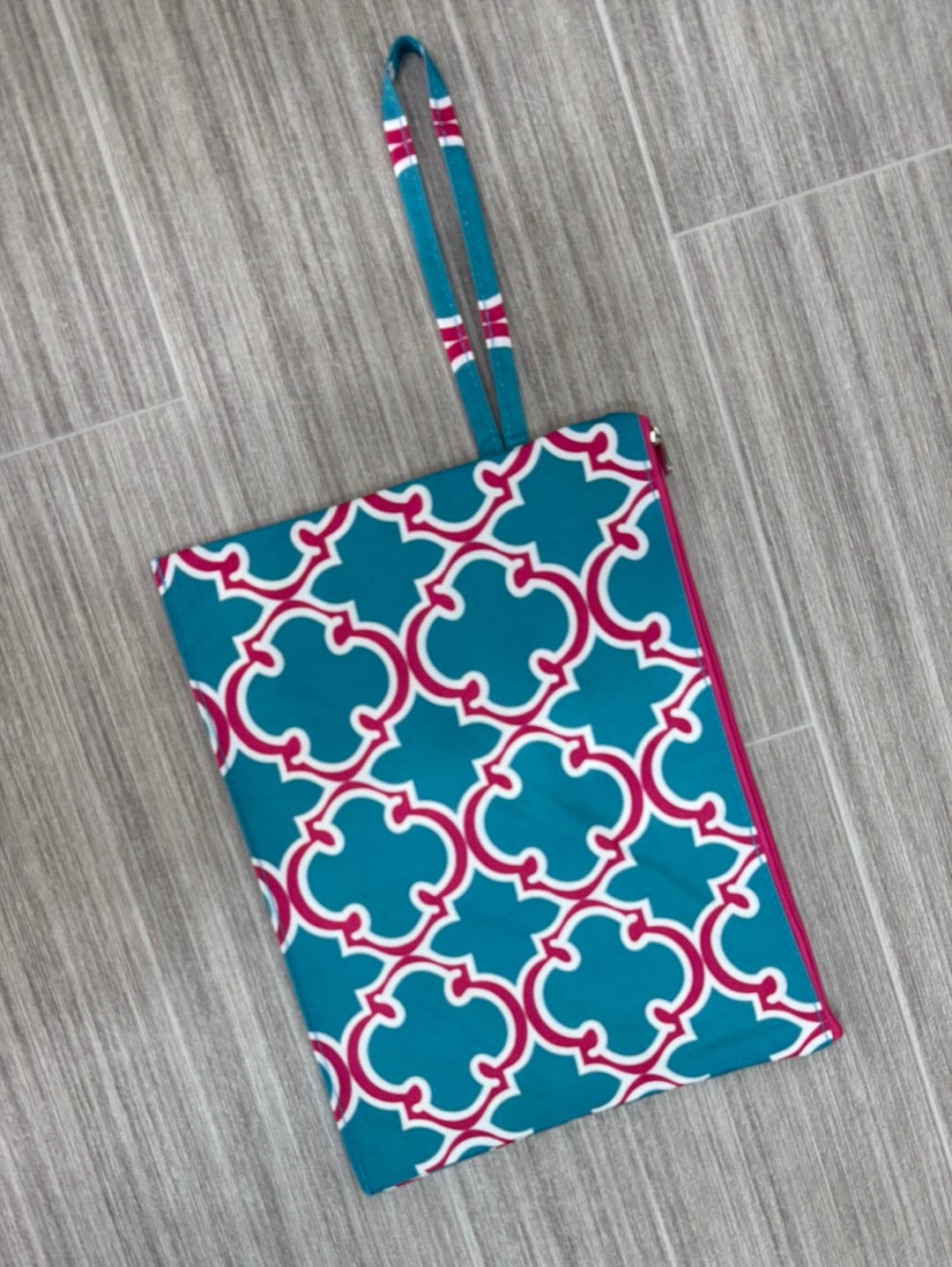 Teal & Pink Wet Bag