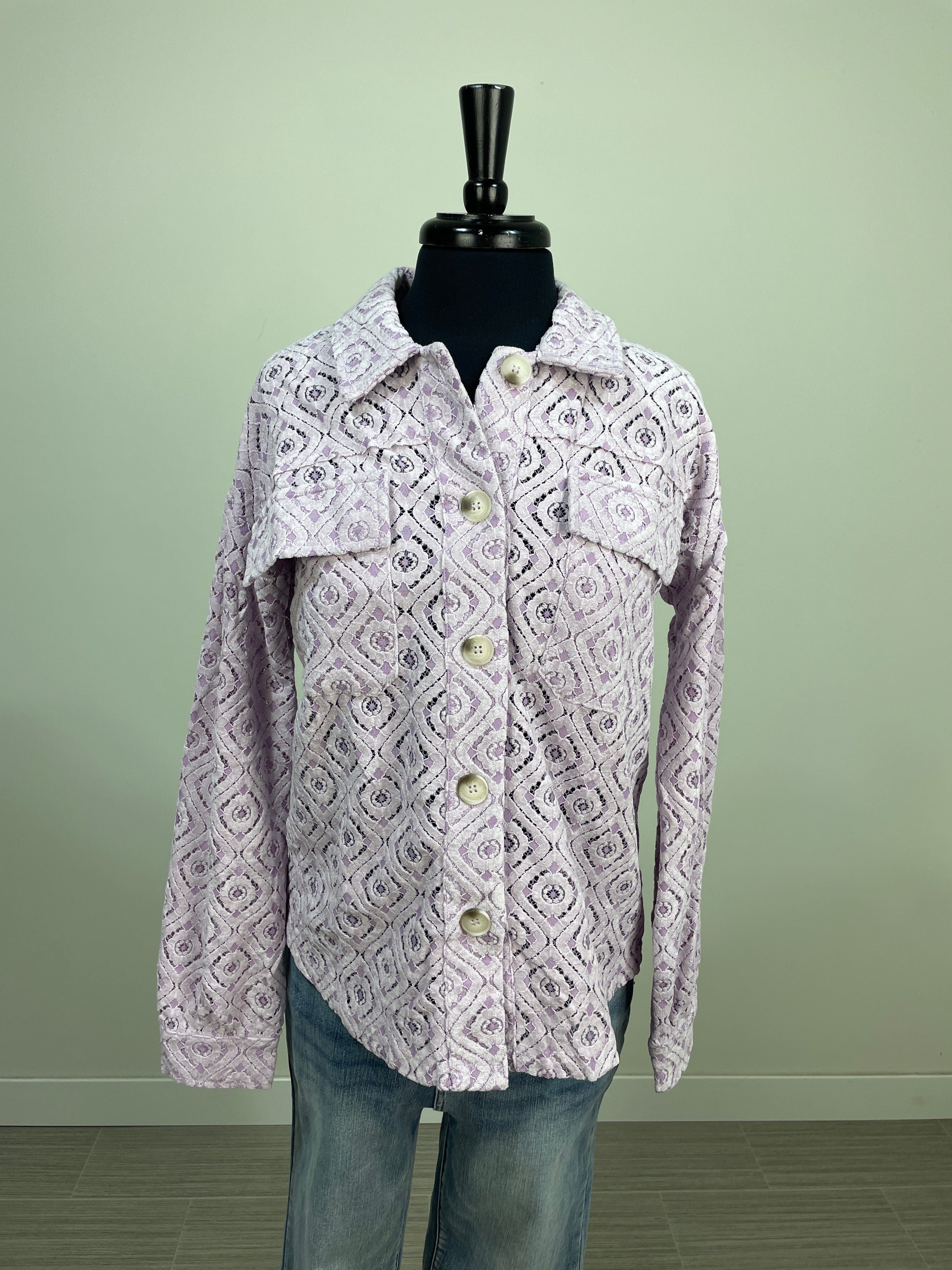 Lavender Lace Jacket
