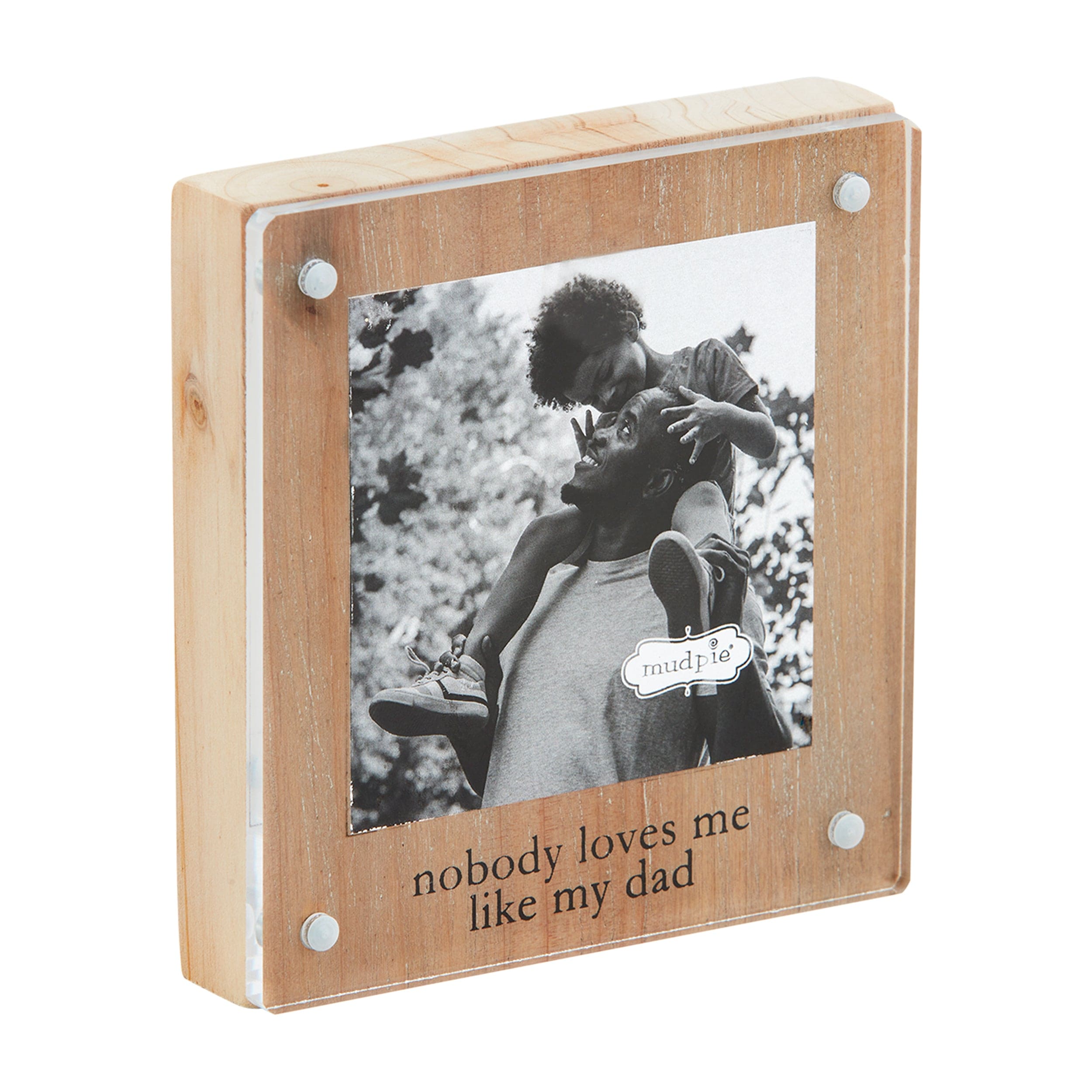 Dad Wood Acrylic Frame
