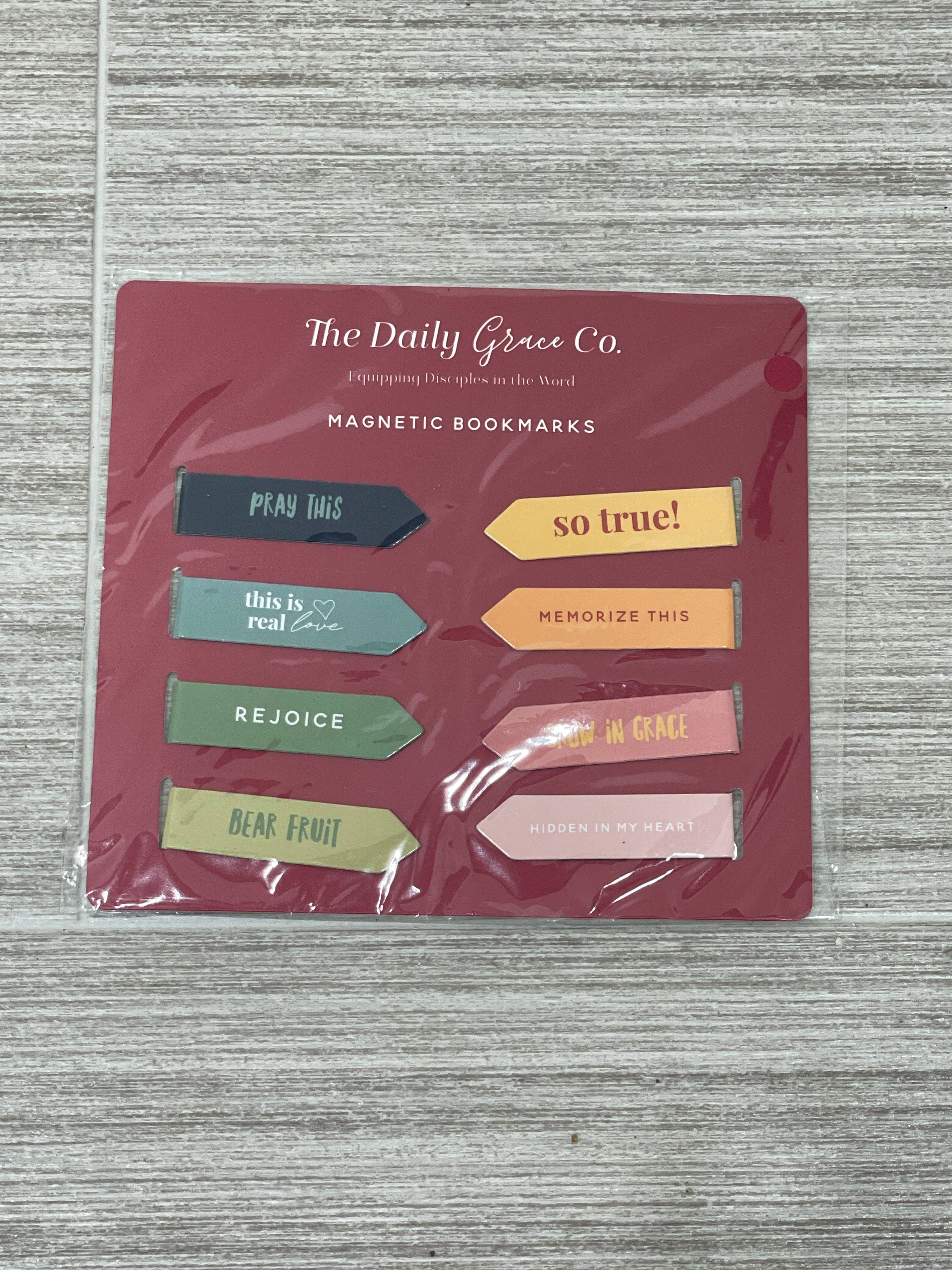 Bear Fruit Mini Magnetic Bookmark Set