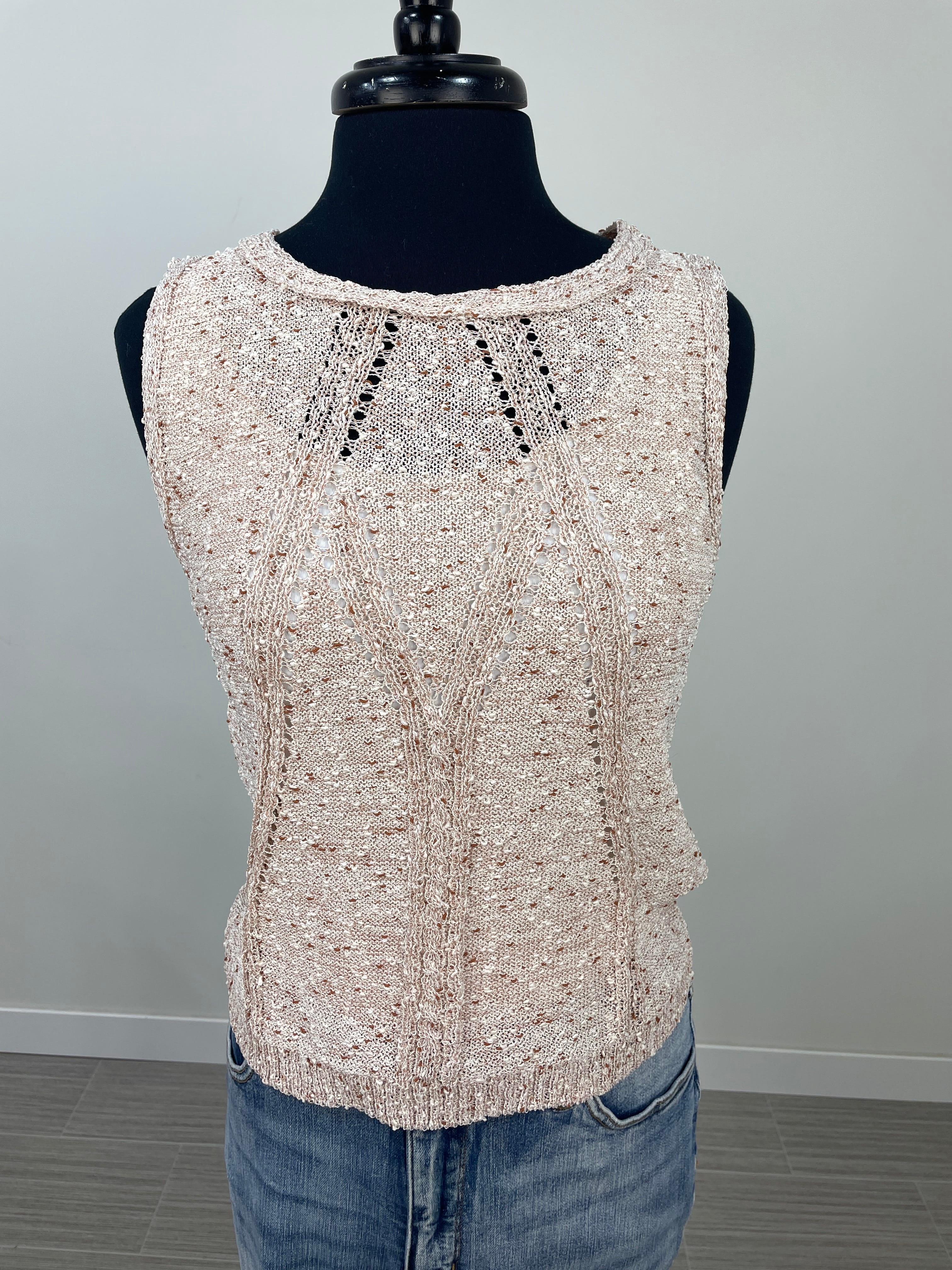 Rust Sweater Tank