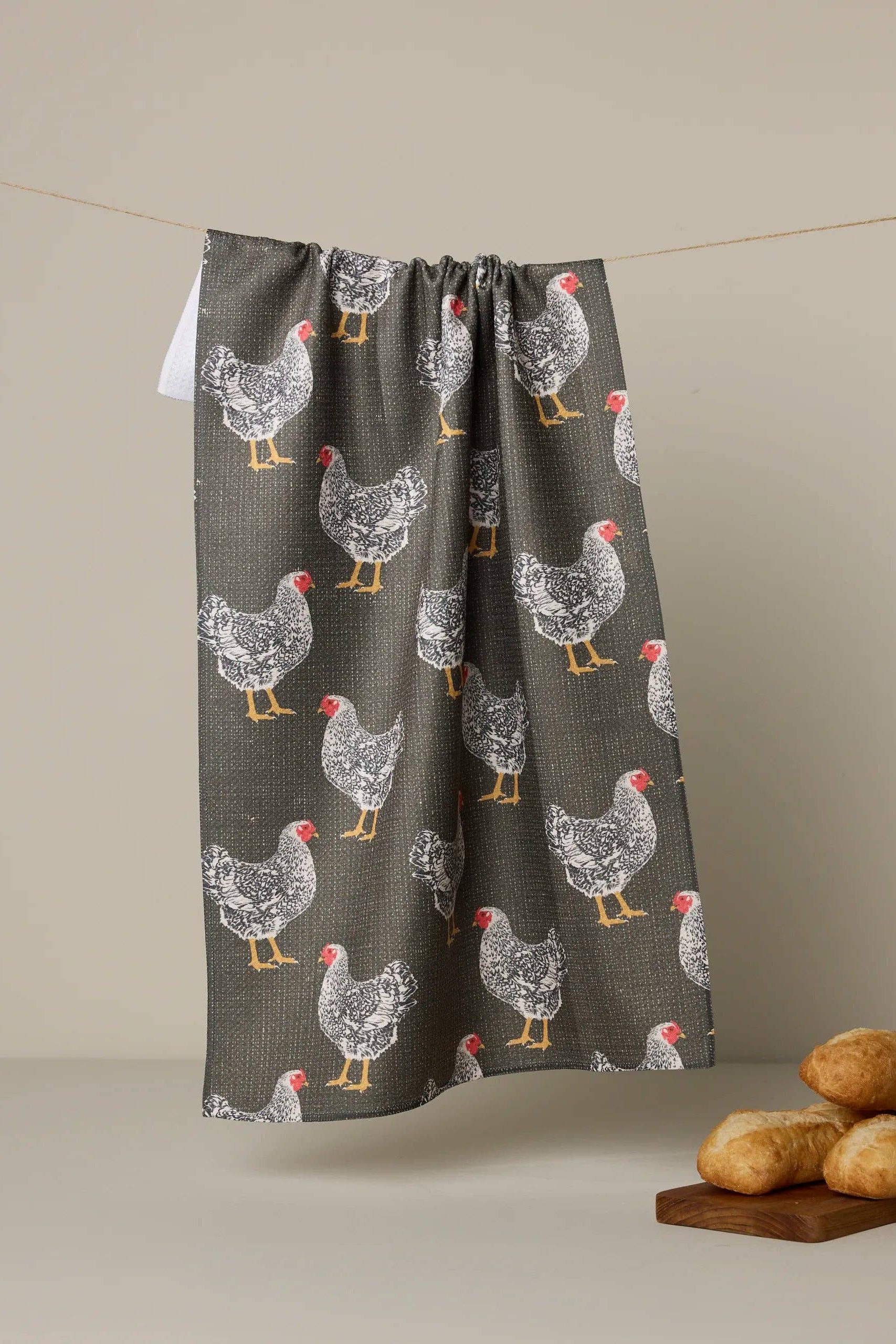 Hen House Tea Towel
